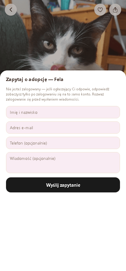 Napisz bezpiecznie, bez podawania danych