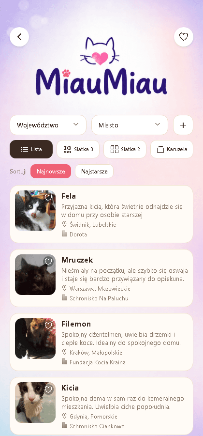 Przeglądaj ogłoszenia